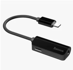 Hot Clearance Now Baseus L32 Ip Male To 3.5Mm Ip Female Adapter - Black