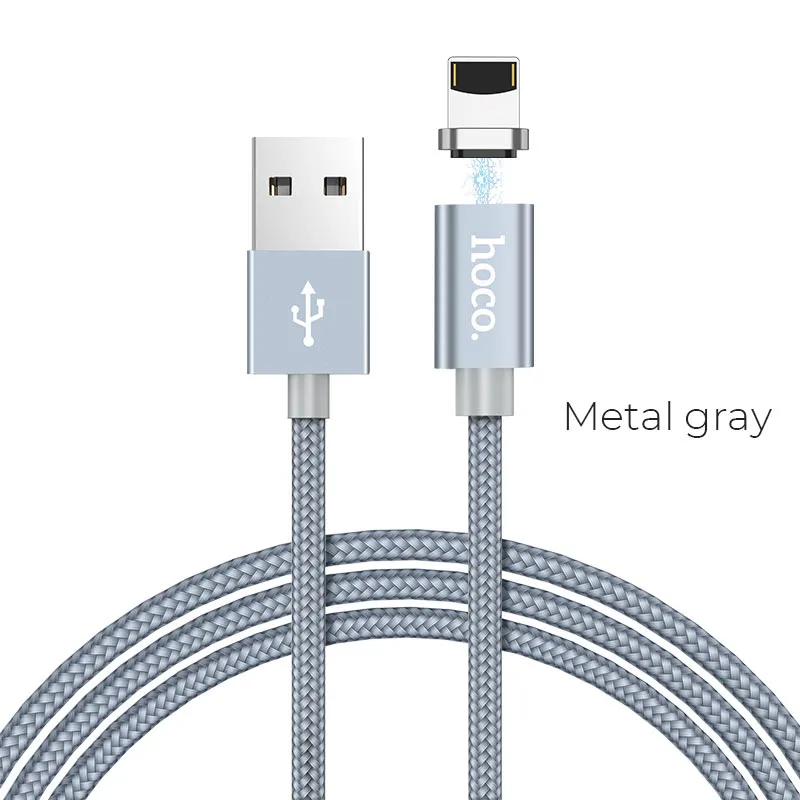 MustShop Sale Hoco U40A Magnetic Usb To Lightning Charging Data Sync Cable