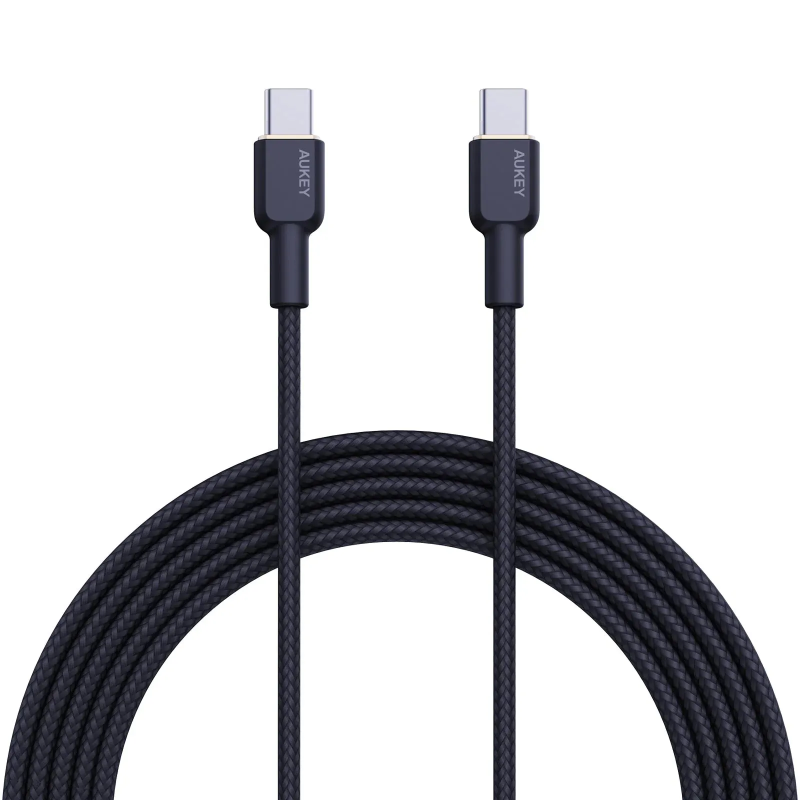Aukey Cb-Ncc1 60W Nylon Braided Usb C To C Cable 1M Hot Offer Ending Soon