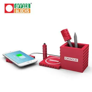 Office Blocks Wireless Charger 4 In 1 Hot Deals Today