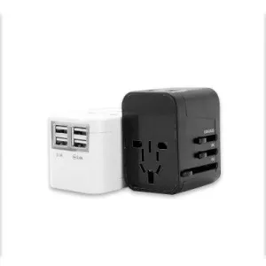 MustShop Sale Flash Pick Today 4 Usb Port Travel Adapter