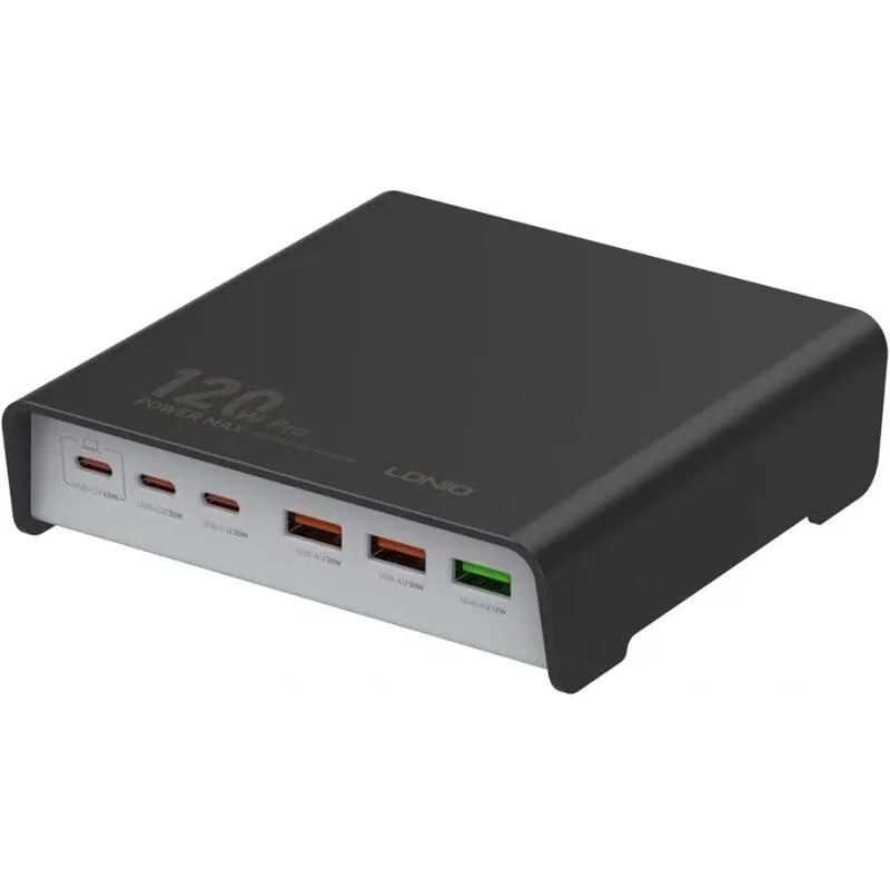 Trending Deals Today Hot Picks Today Ldnio Q605 120W Multi-Ports Desktop Charging Station