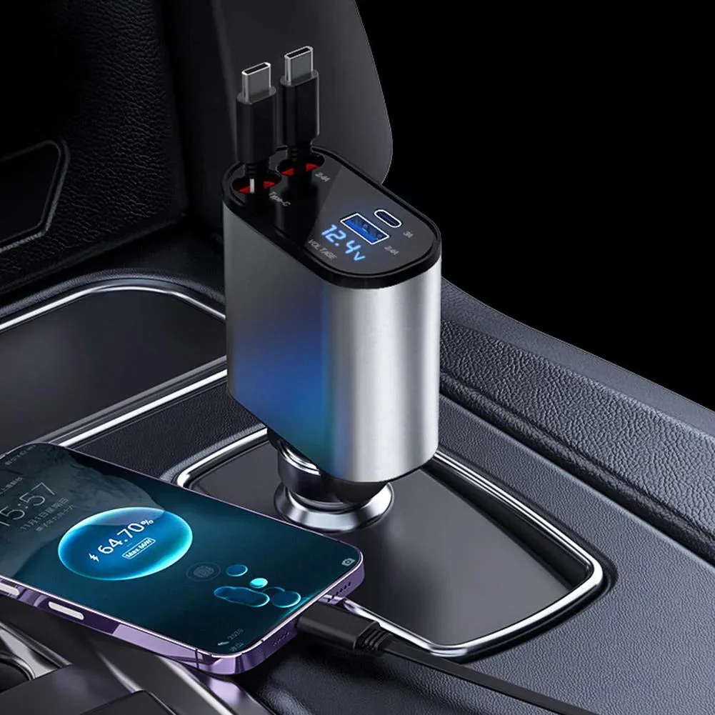 4 In 1 Retractable Charger Flash Deal Alert