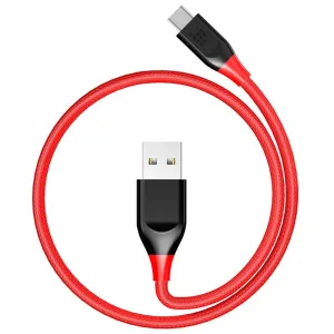 Best Deal Alert Tronsmart Atc5 Braided Nylon Usb-C To Usb-A Charging & Syncing Cable 3Ft X 1 - Red