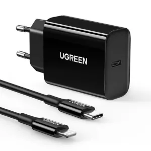 Dont Miss Hot Deals Shop Todays Picks Ugreen 50799 Pd20W Mfi Certified Fast Charger Black Eu