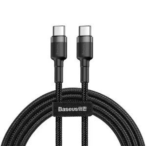 Todays Best Deal Hot Discount Deal Baseus Cafule Type-C Pd2.0 60W Flash Charging Cable 1M