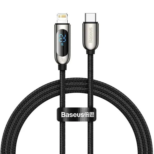 Baseus Digital Display Cable Type C To Iphone 20W 1M Flash Discount Today Limited Stock Offer