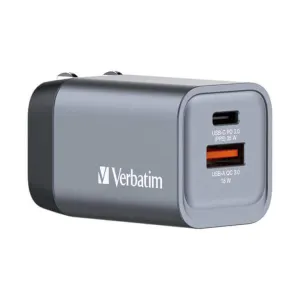 Mega Discount Today Verbatim 2-Port 35W Gan Charger 32200