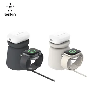 Hot Picks Today Limited Time Sale Belkin Wiz020 Boostcharge Pro 2-In-1 Wireless Charging Dock With Magsafe 15W