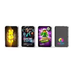 Led Crystal Ultra Slim Power Bank Grab Your Savings Trending Hot Deal