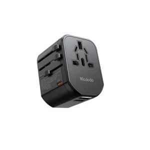 Mcdodo 3471 Universal Travel Adaptor Charger 20W Type C   Dual Usb Exclusive Savings Event