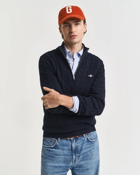 Cotton Cable Half Zip Hot Sale Frenzy