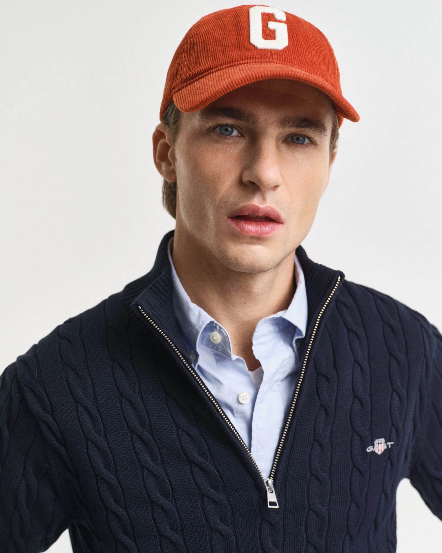 Cotton Cable Half Zip Special Price Offer Online Exclusive Offer