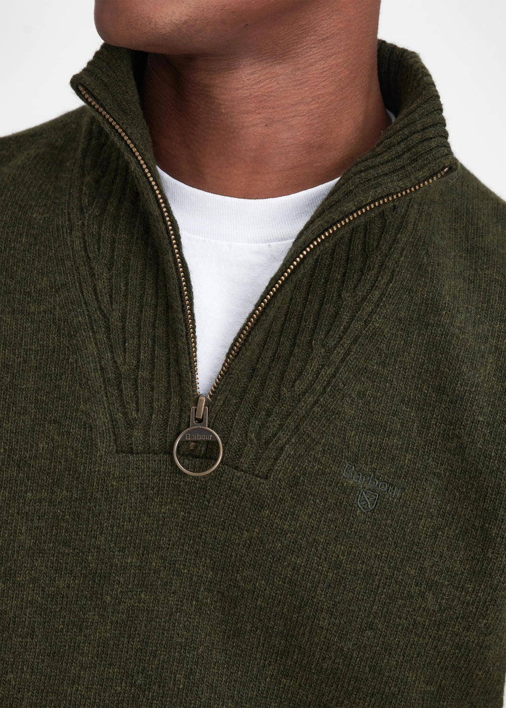 Steal the Deal Now Essential Lambswool Half Zip Jumper