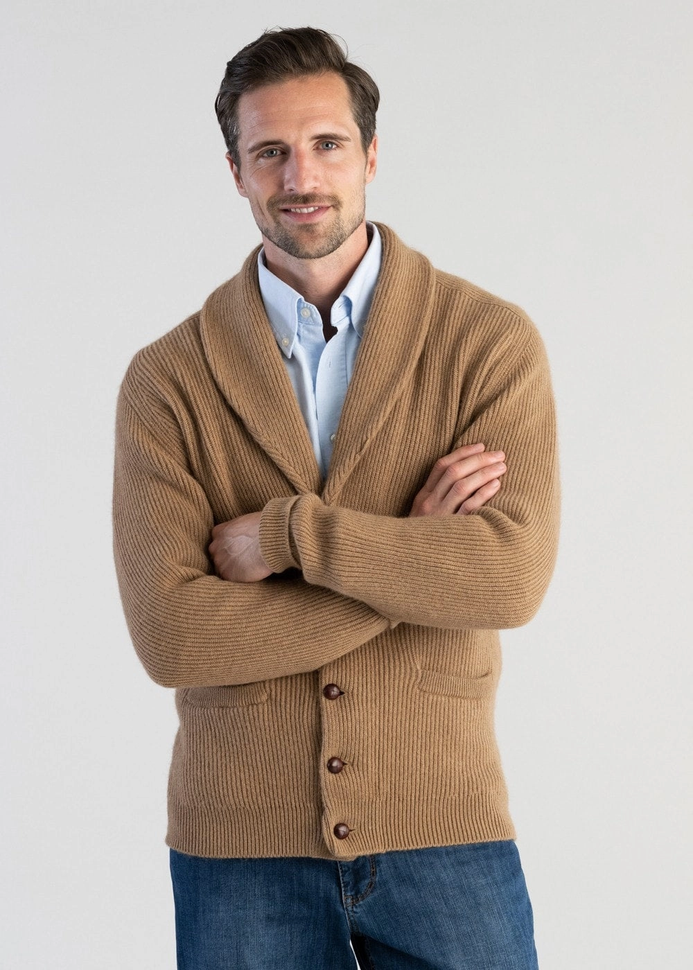MustShop Sale Camelhair Windsor Shawl Jacket