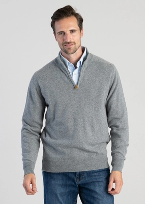 Price Slash Today Instant Savings Inside Cashmere 2 Ply Zip Neck Sweater