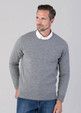 Oxton 1 Ply Cashmere Crew Neck Trending Savings Now Dont Wait Save
