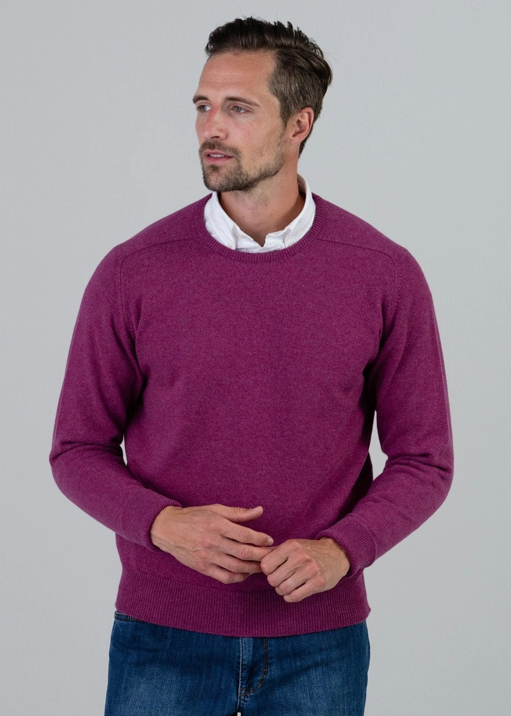 Melrose 2 Ply Cashmere Crew Neck Grab the Deal Now