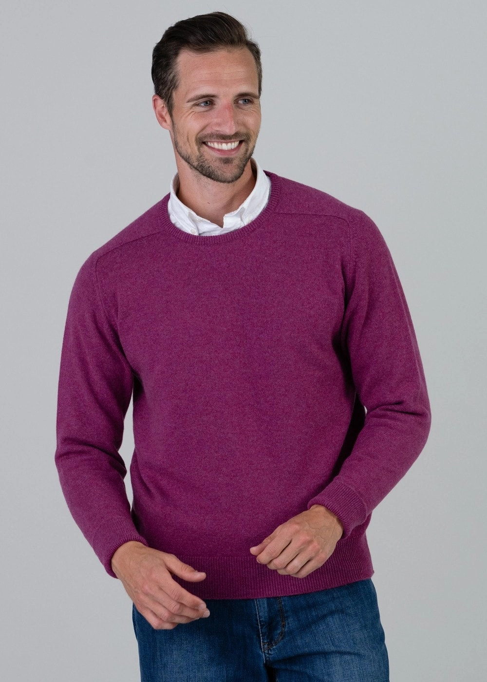 Melrose 2 Ply Cashmere Crew Neck Hot Offer Inside Big Clearance Event