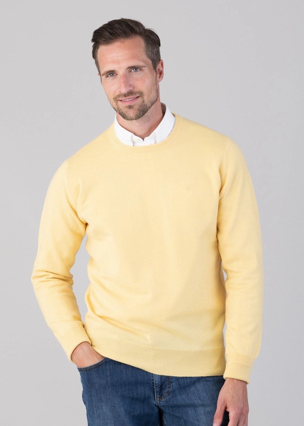 Hot Pick Online Oxton 1 Ply Cashmere Crew Neck