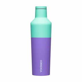 Corkcicle Colour Block Canteen 475Ml - Mint Berry Insulated Stainless Steel Drink Bottle Deal Frenzy Today Shop Today Save