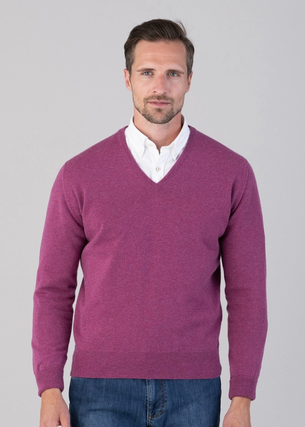 Oxton 1 Ply Cashmere V-Neck MustHave Deal
