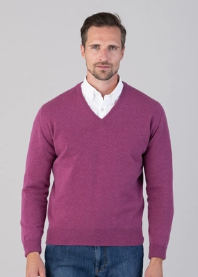 Oxton 1 Ply Cashmere V-Neck MustHave Deal
