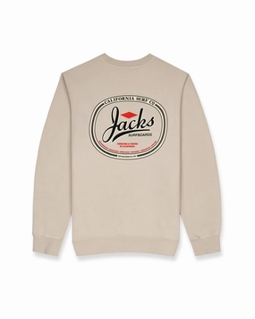 Grab Your Hot Pick Daily Deal Frenzy Trenton Pigment Crewneck Sweatshirt - Pigment Sandstone