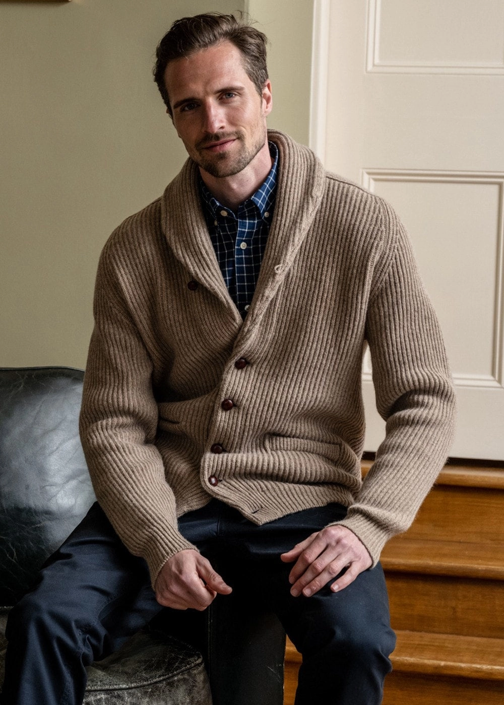 Lambswool Windsor Shawl Jacket Dont Miss This Offer