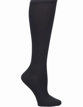 Nurse MatesCompression Sock-Solid Black883783W Wide Calf Exclusive Hot Pick