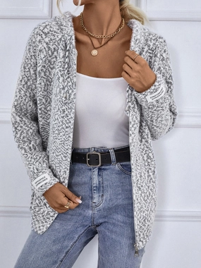 Big Sale Today Todays Special Picks Zip-Up Hooded Sweater