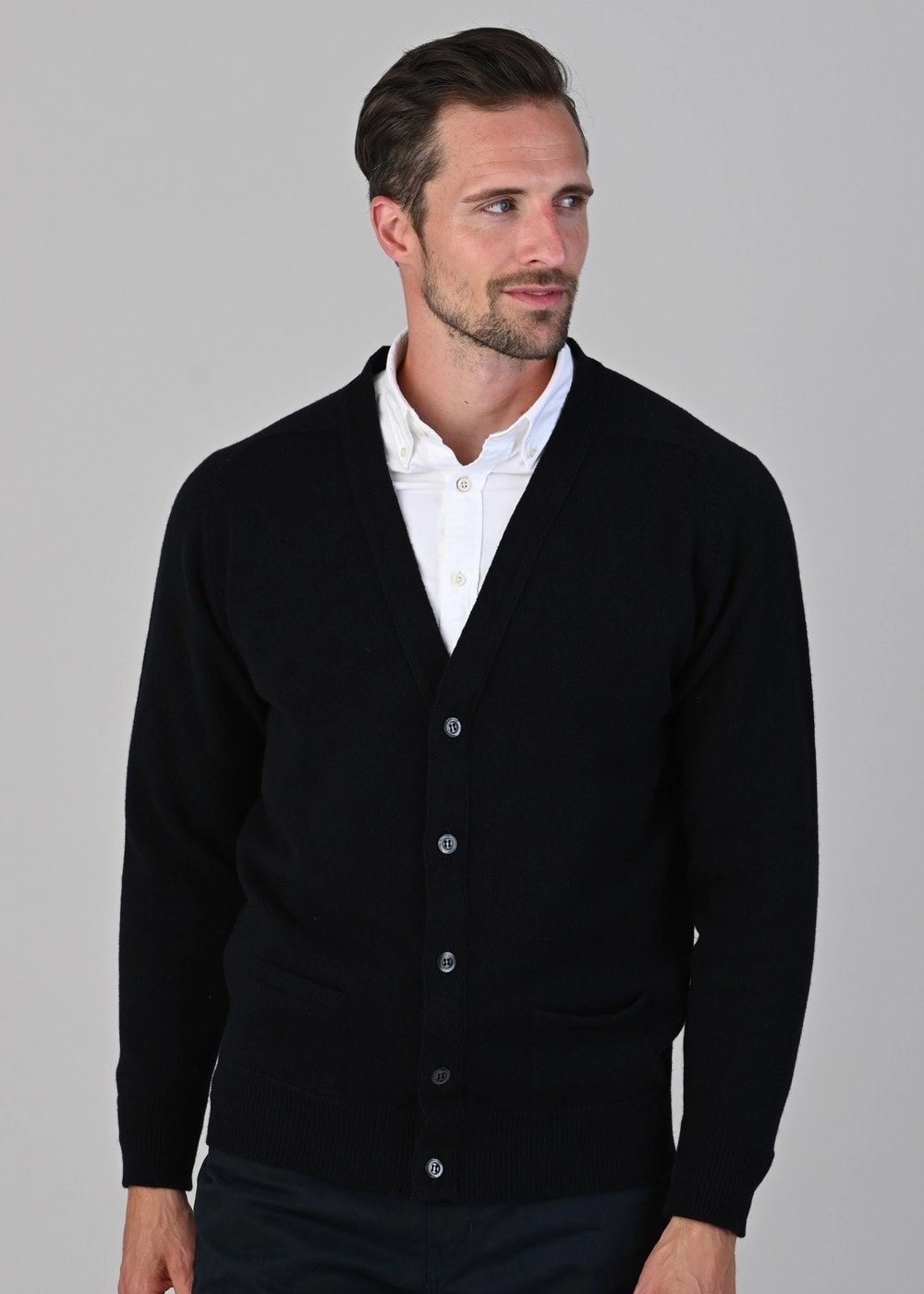 Trending Today Steal Leven 2 Ply Lambswool Cardigan