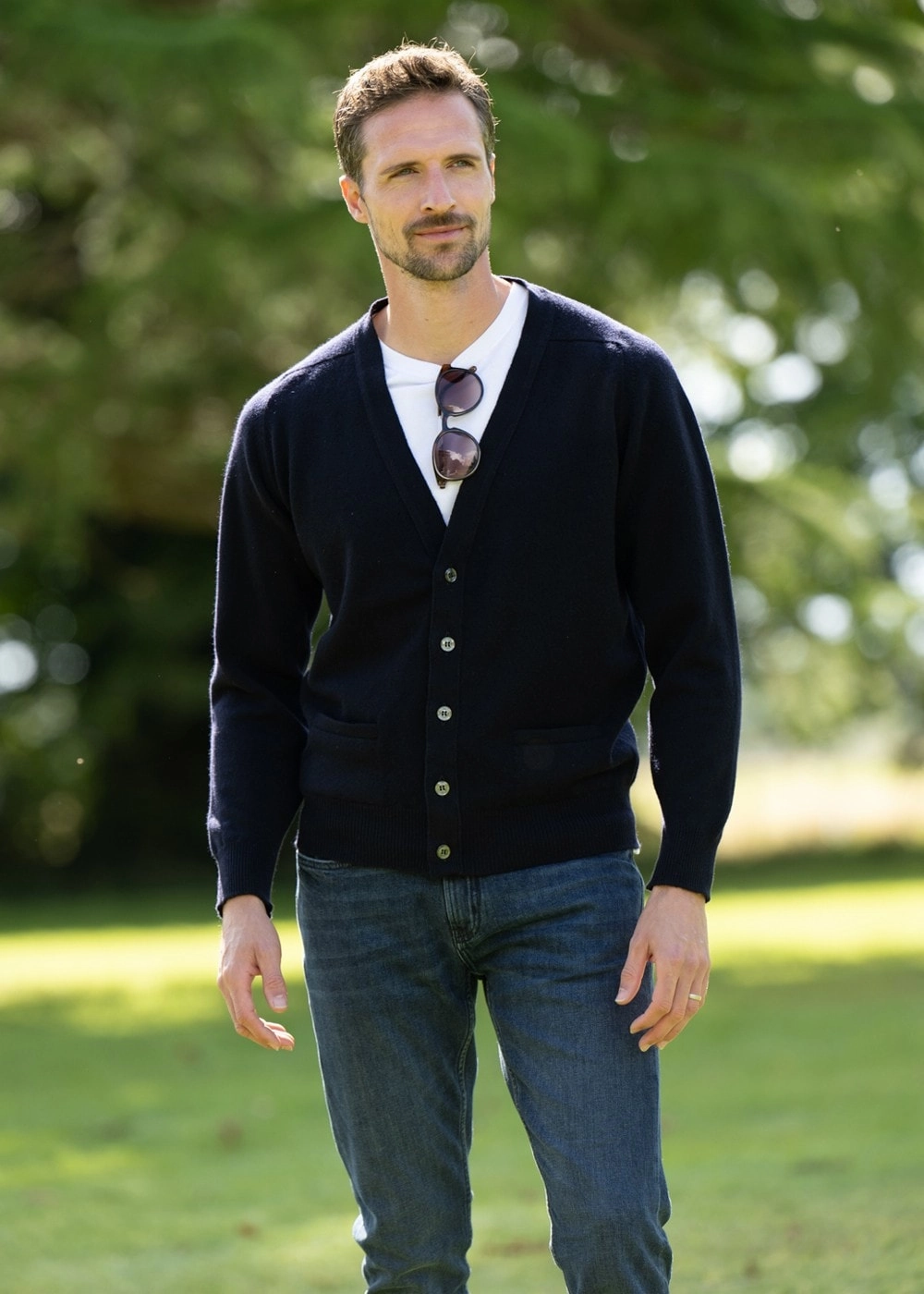Exclusive Online Discount Big Clearance Event Leven 2 Ply Lambswool Cardigan