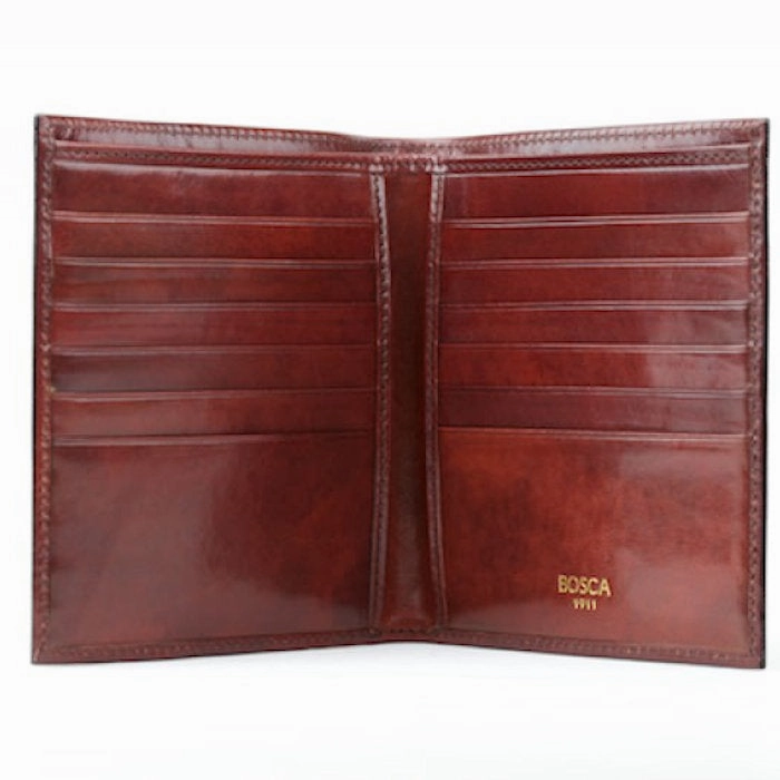 Mega Savings Now Weekend Sale Special Old Leather 12 Pocket Credit Wallet