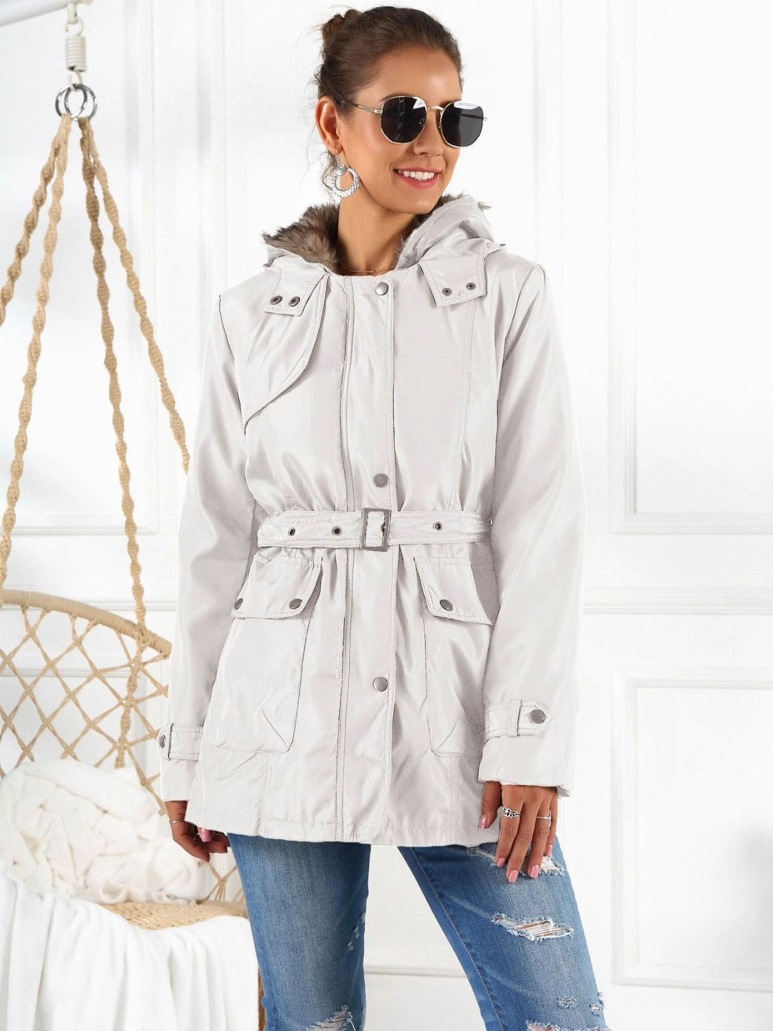 Ivy Lane Full Size Hooded Jacket With Detachable Liner (Three-Way Wear) Hot Offer Ending Soon