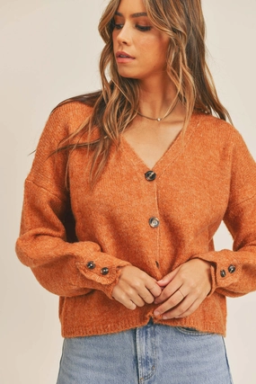 Mable Long Sleeve Button Down Sweater Cardigan MustHave Gift Ideas