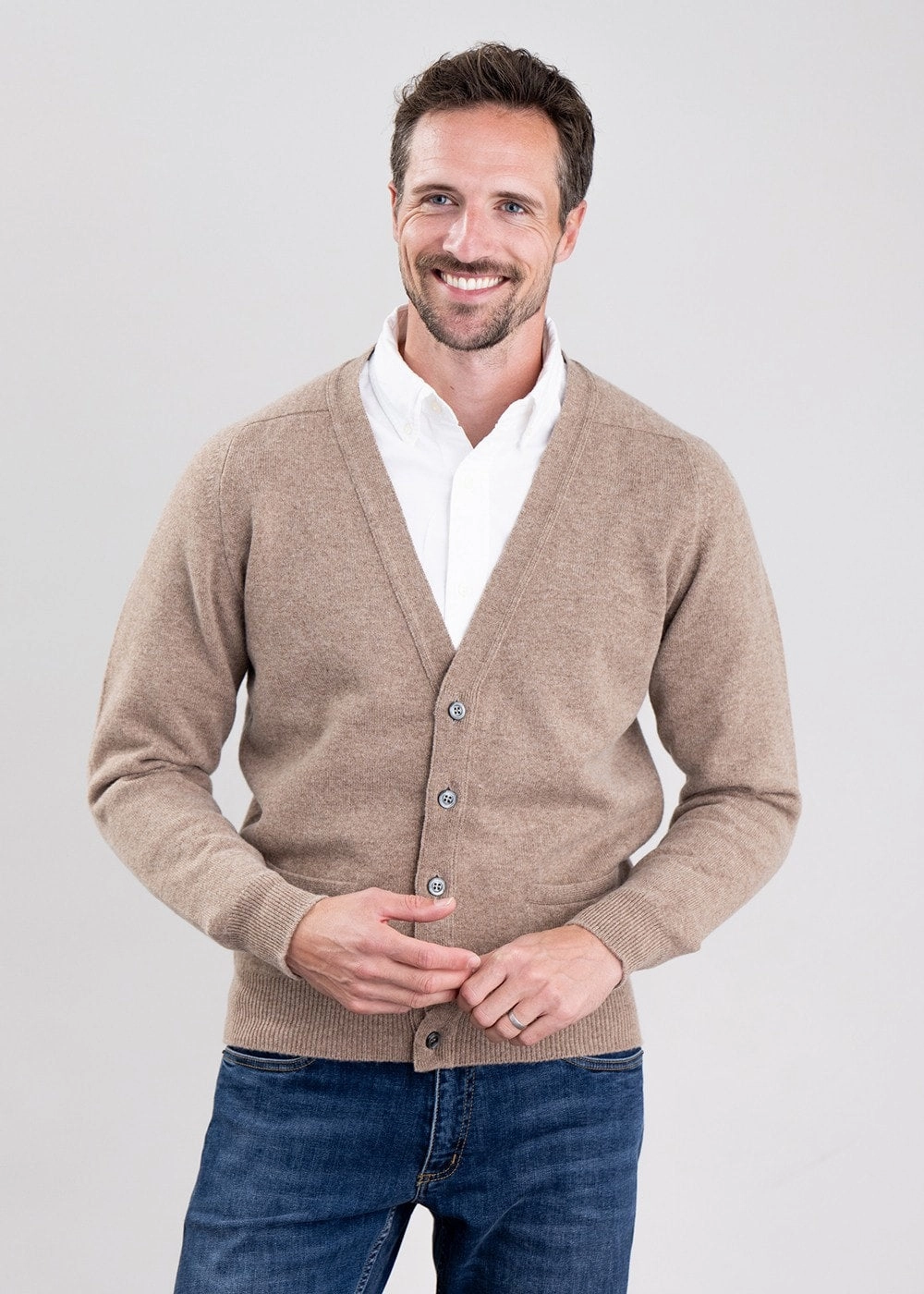 Leven 2 Ply Lambswool Cardigan Mega Discount Today Online Deal Frenzy