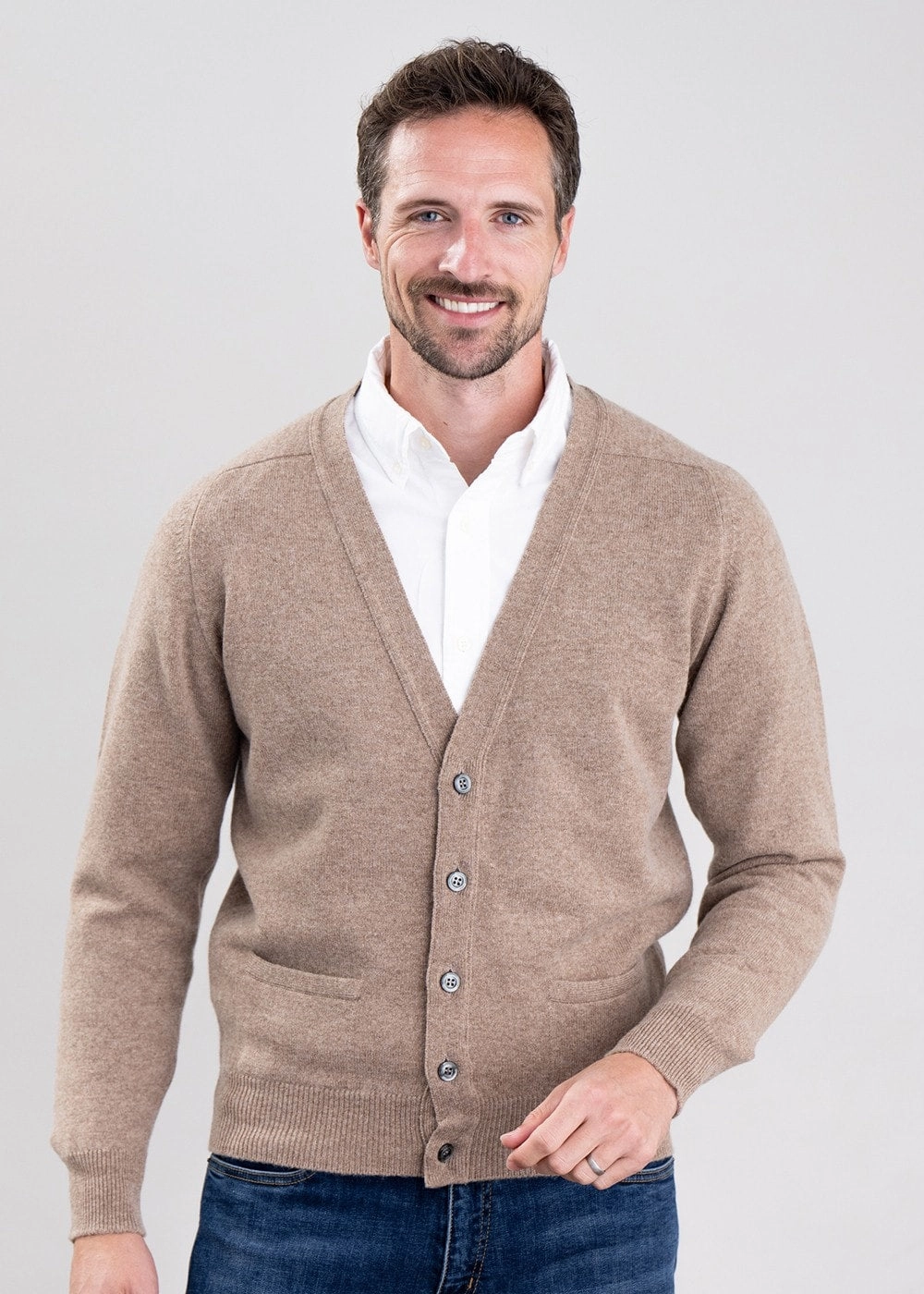 Online Exclusive Steal Price Drop Today Leven 2 Ply Lambswool Cardigan