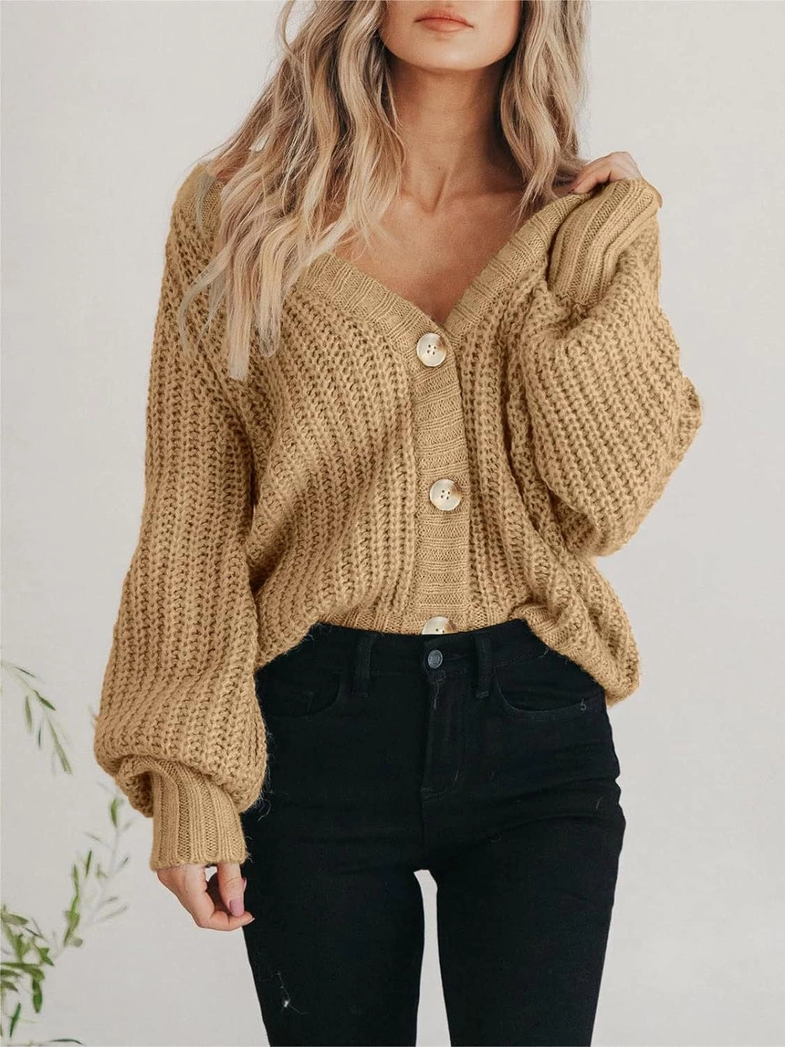 Button Up Long Sleeve Cardigan Shop Todays Picks