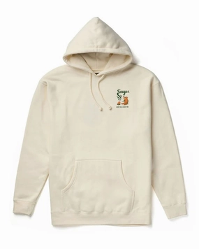 Instant Savings Inside Limited Time Offer Smokey Mid-Weight Hoodie - Bone