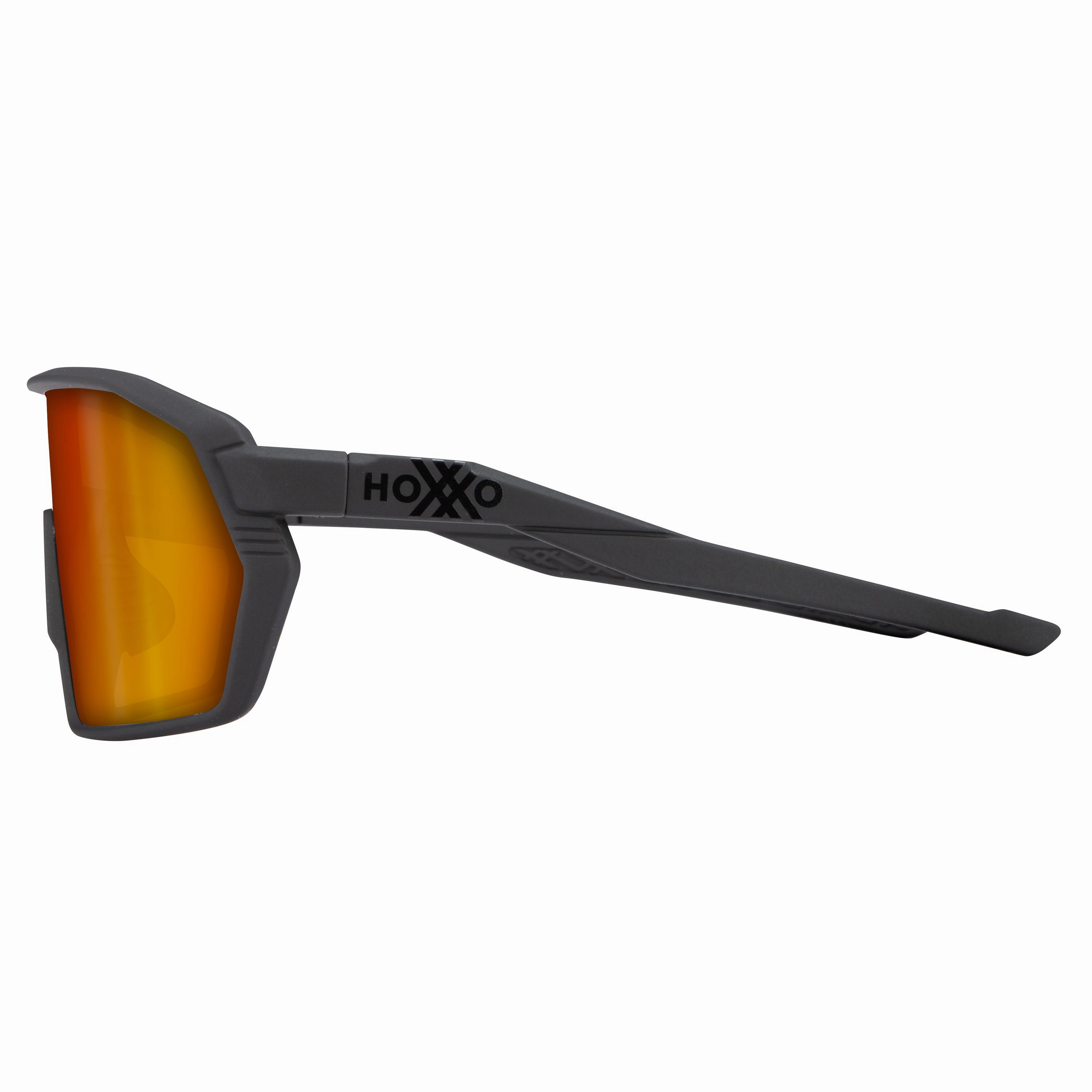 Hoxxo Tephra glasses orange lens - Matte black 