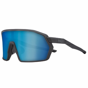 Hoxxo Tephra glasses with blue lens - Matte black 