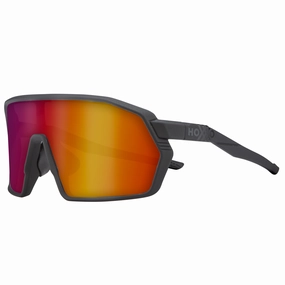Hoxxo Tephra glasses with red lens - Matte black 