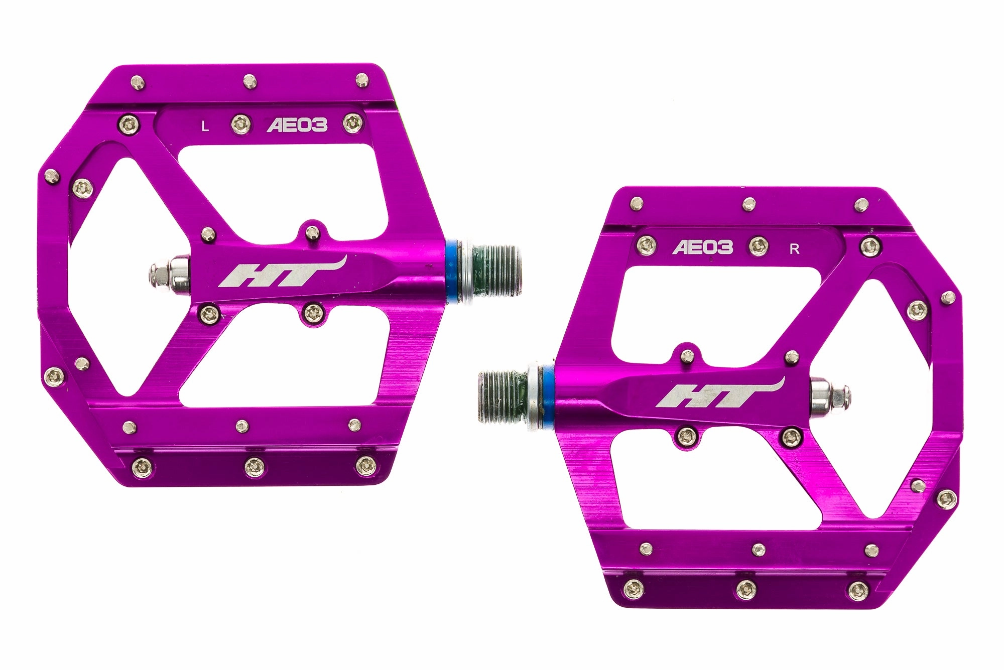 HT AE03 Flat Pedals Purple