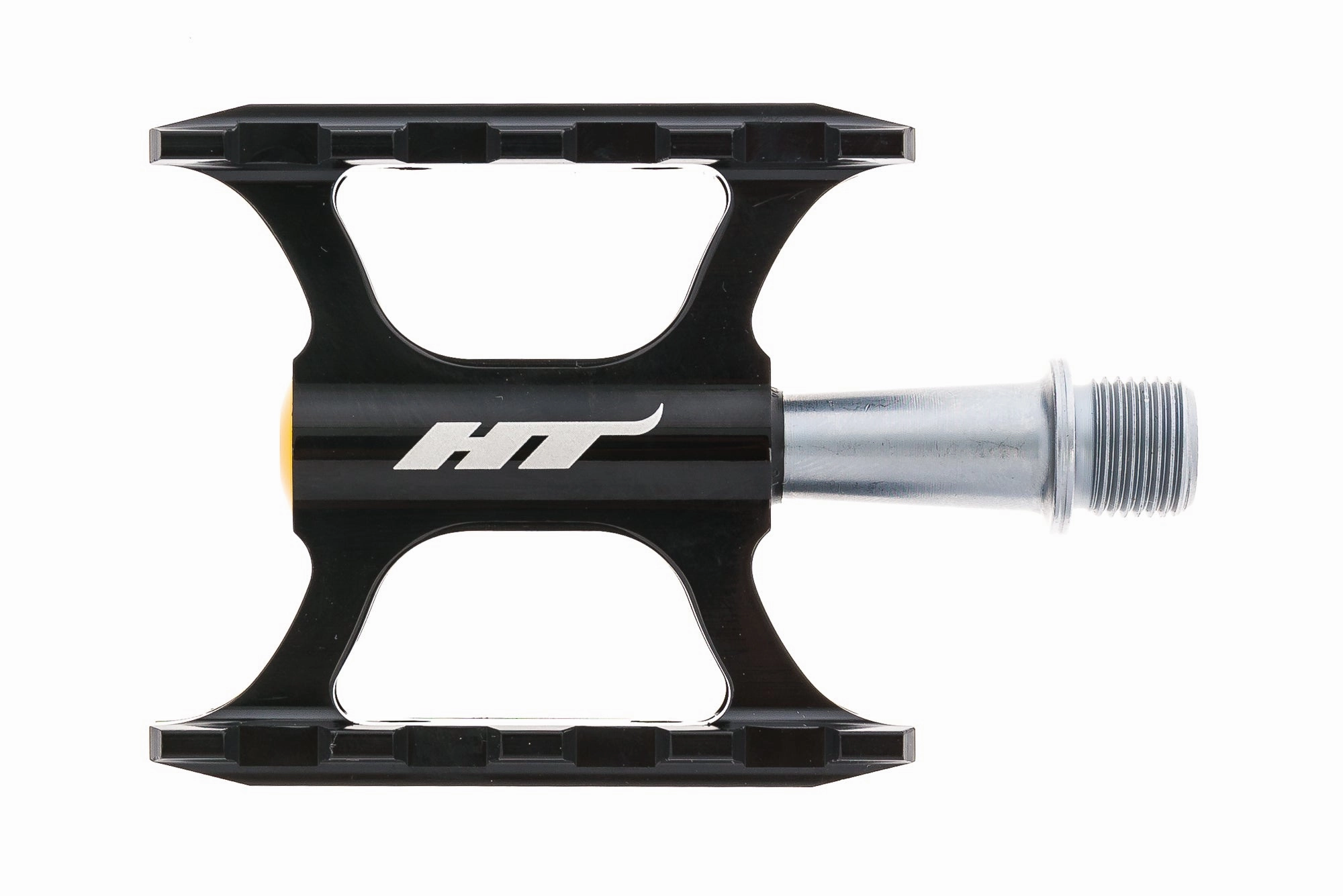 HT Components Cheetah Compact AR01 Pedals Black/Gold Cap 9/16"