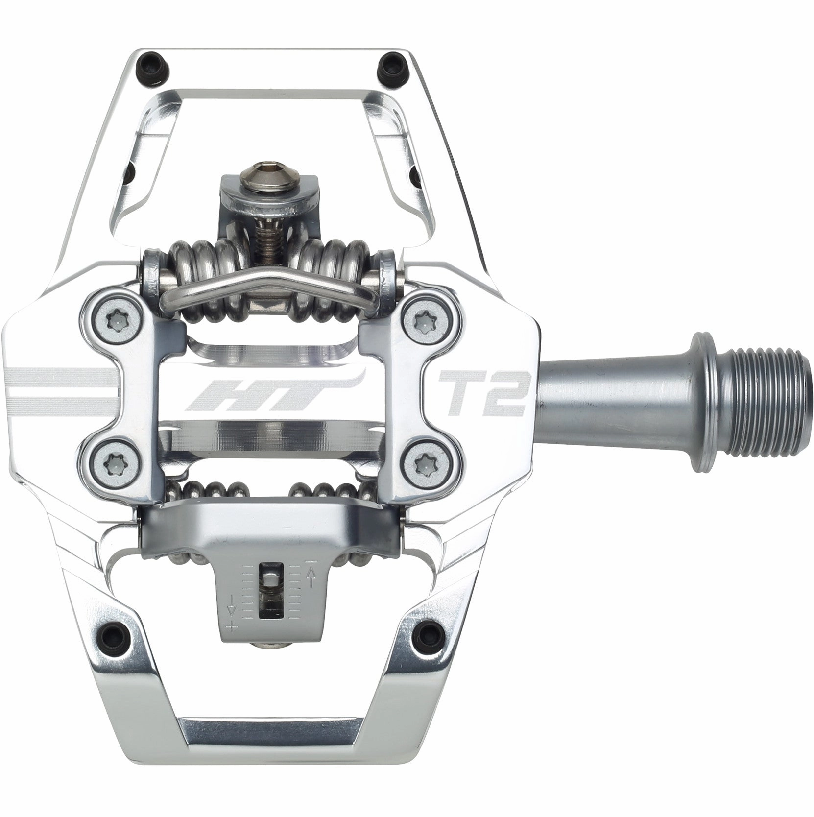HT Enduro T2 pedals - Silver