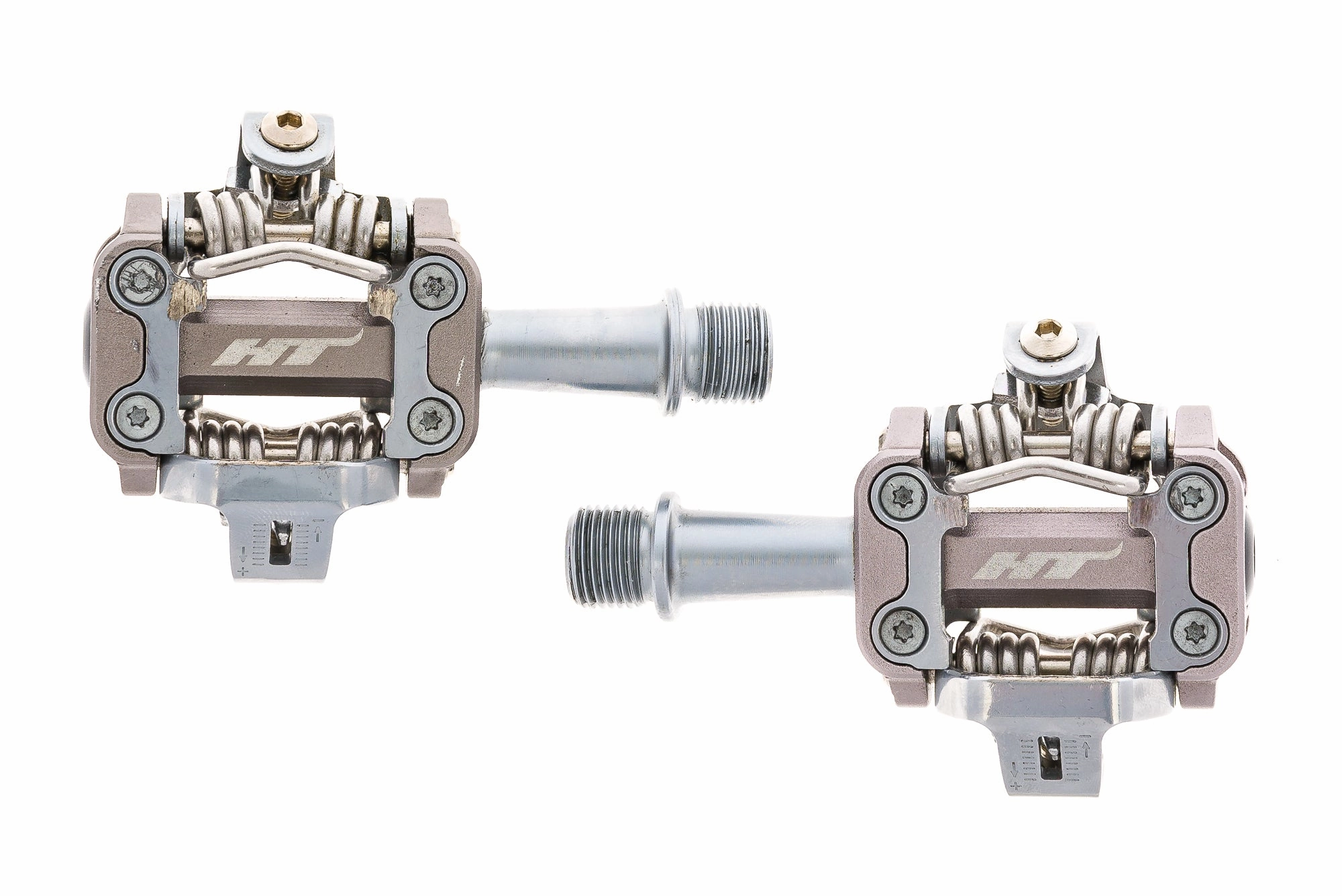 HT Leopard M1 Pedals Clipless Gray