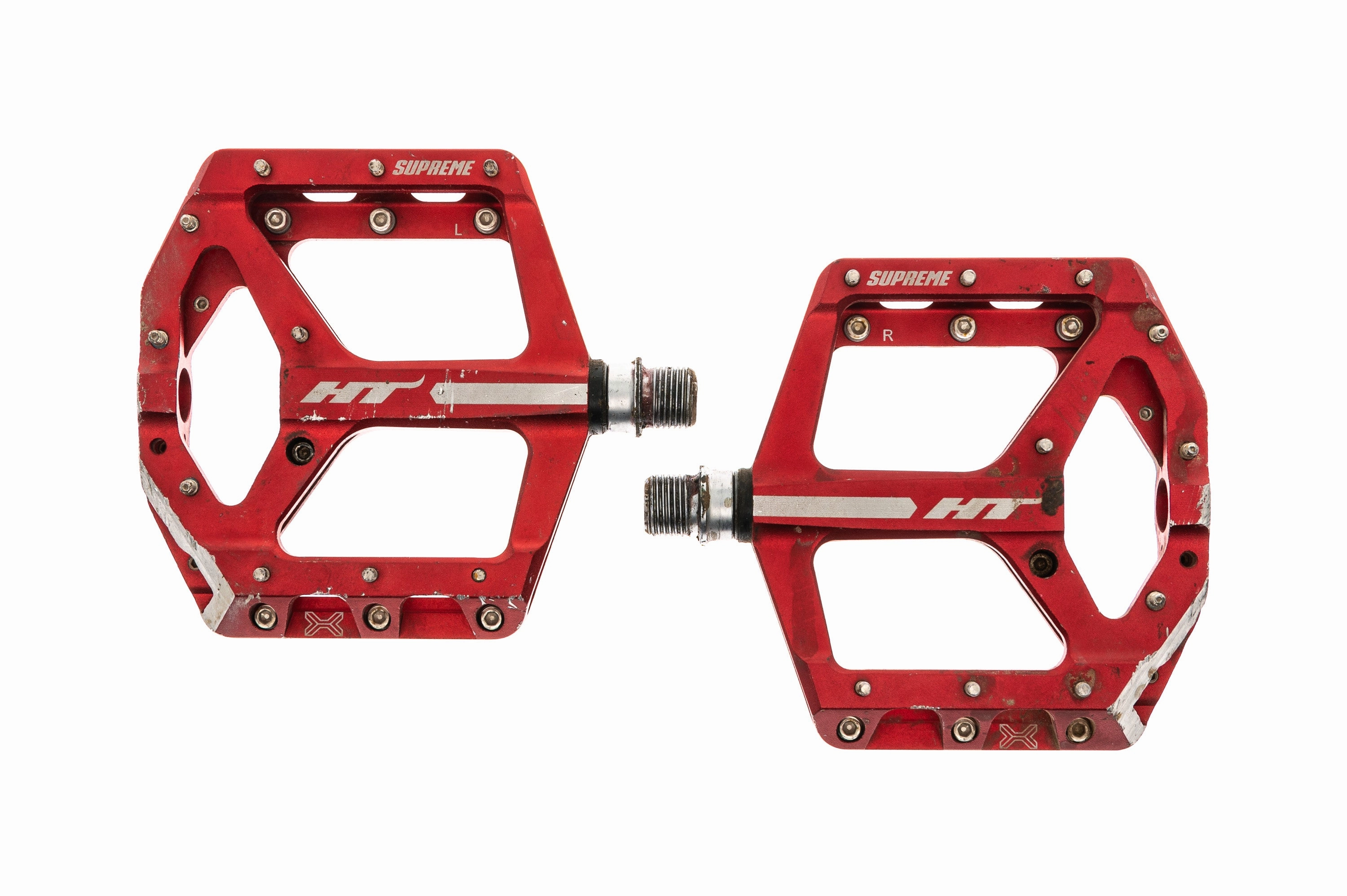 HT Supreme Pedals Platform Red