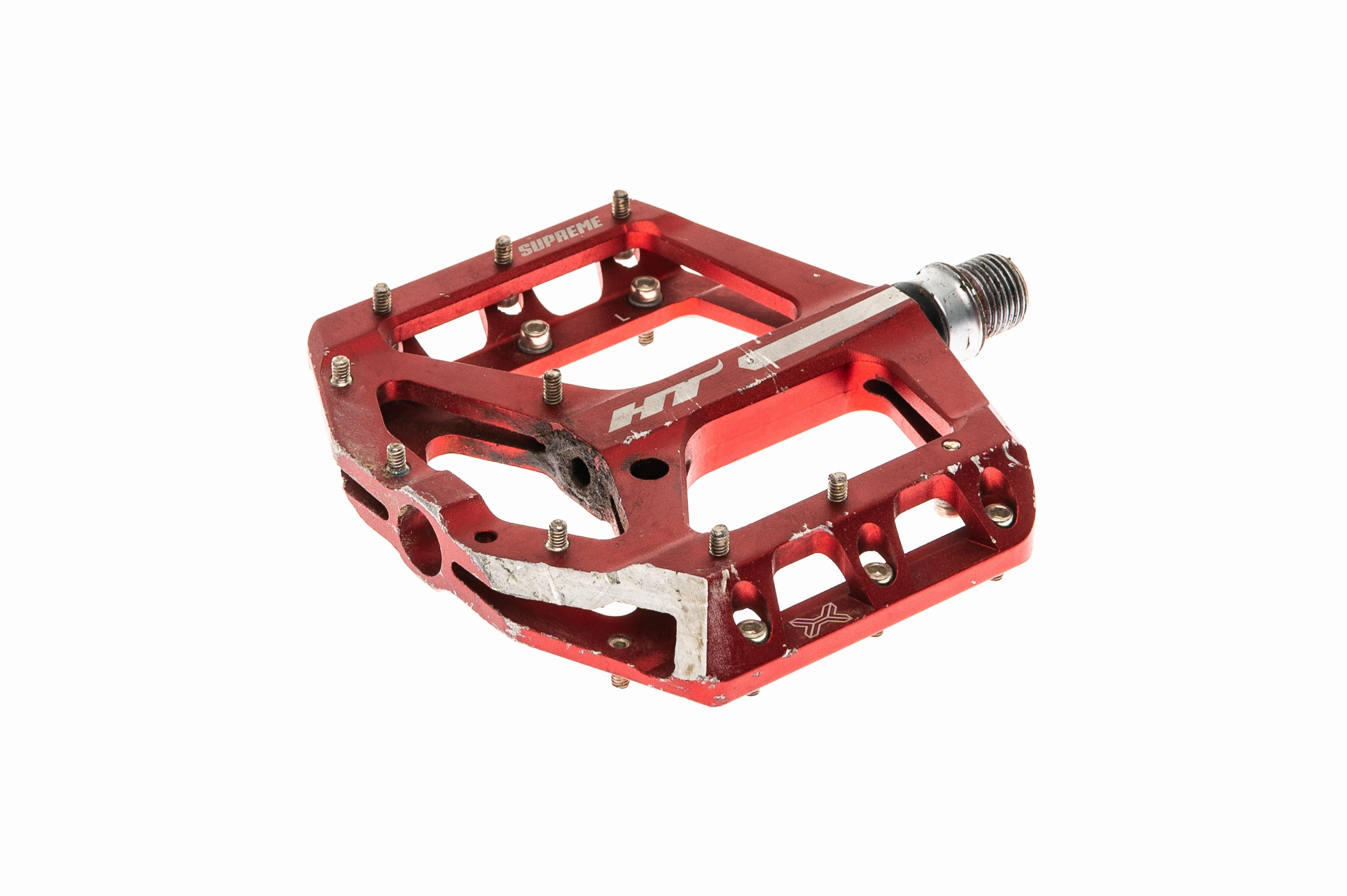 HT Supreme Pedals Platform Red
