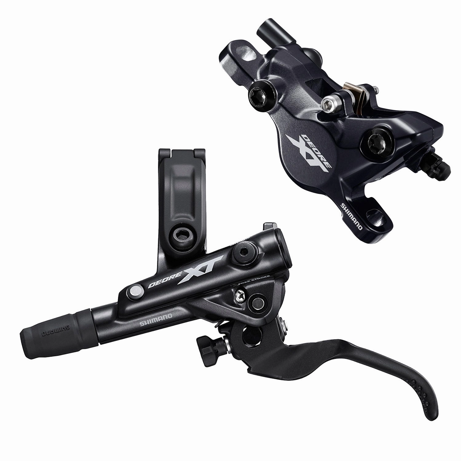 Hydraulic disc brake kit Shimano Deore XT BL-M8100   BR-M8100   Pipe - Front